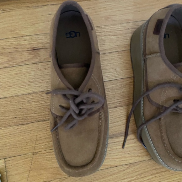 UGG city func Tan Suede Oxfords - Picture 3 of 4